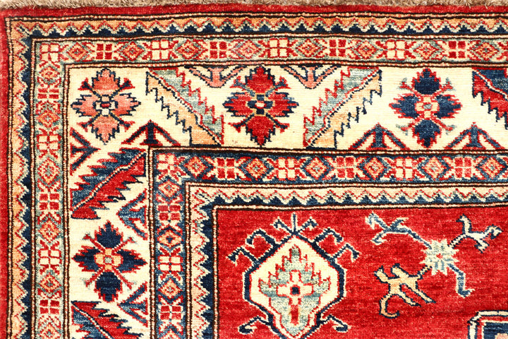 Firebrick Kazak 5' 8 x 7' 9 - No. 64986 - ALRUG Rug Store