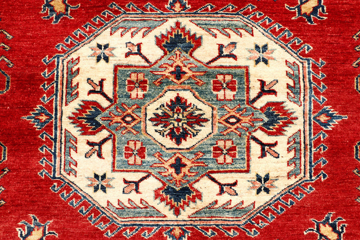 Firebrick Kazak 5' 8 x 7' 9 - No. 64986 - ALRUG Rug Store