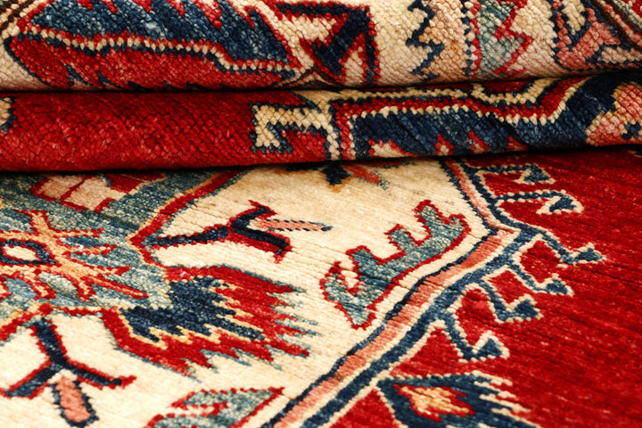Firebrick Kazak 5' 8 x 7' 9 - No. 64986 - ALRUG Rug Store