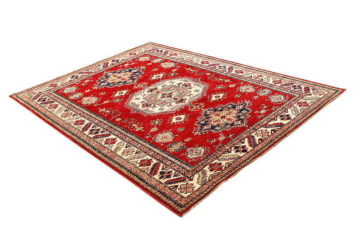 Firebrick Kazak 5' 8 x 7' 9 - No. 64986 - ALRUG Rug Store