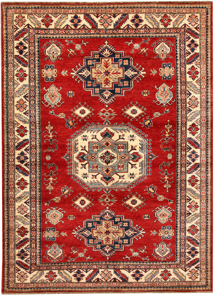 Firebrick Kazak 5' 8 x 7' 9 - No. 64986 - ALRUG Rug Store