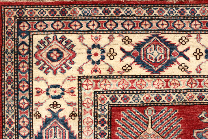 Firebrick Kazak 5' 10 x 9' 1 - No. 64987 - ALRUG Rug Store