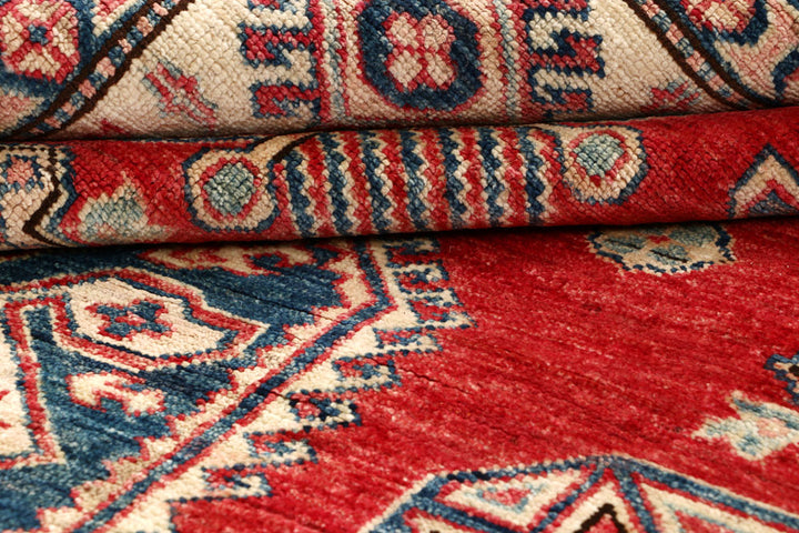 Firebrick Kazak 5' 10 x 9' 1 - No. 64987 - ALRUG Rug Store