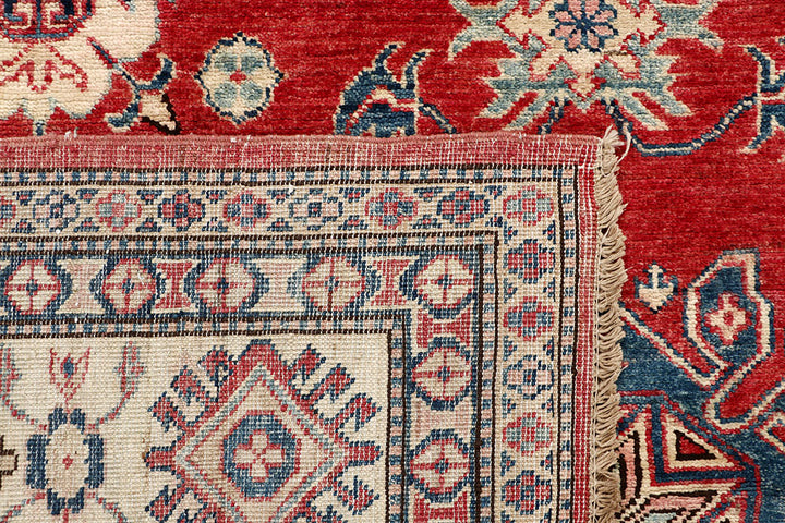 Firebrick Kazak 5' 10 x 9' 1 - No. 64987 - ALRUG Rug Store