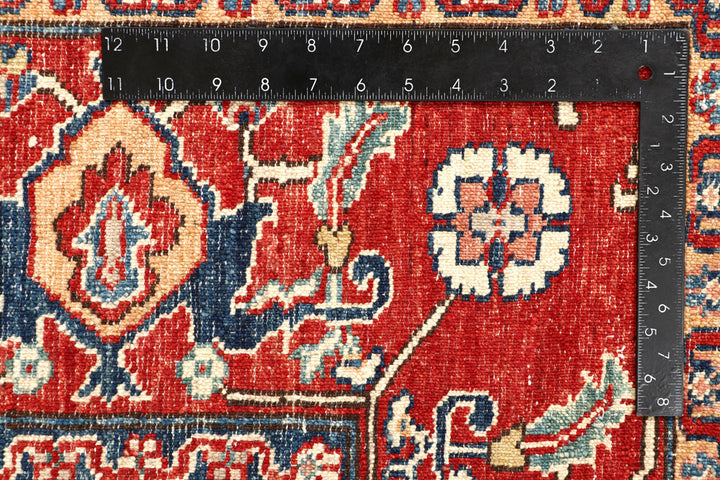 Blanched Almond Kazak 6' x 8' 4 - No. 64988 - ALRUG Rug Store