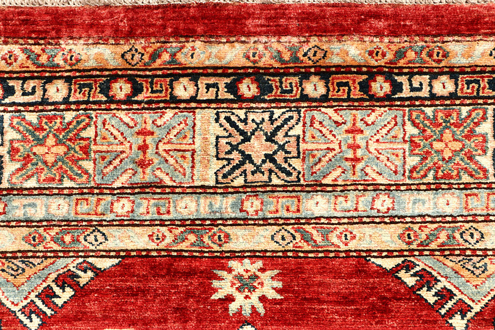 Firebrick Kazak 5' 10 x 7' 9 - No. 64989 - ALRUG Rug Store