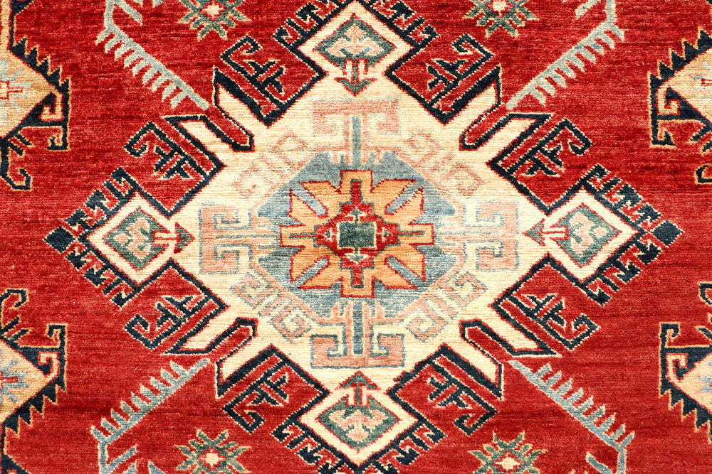 Firebrick Kazak 5' 10 x 7' 9 - No. 64989 - ALRUG Rug Store
