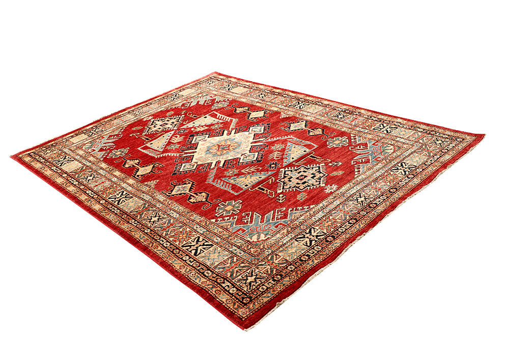 Firebrick Kazak 5' 10 x 7' 9 - No. 64989 - ALRUG Rug Store