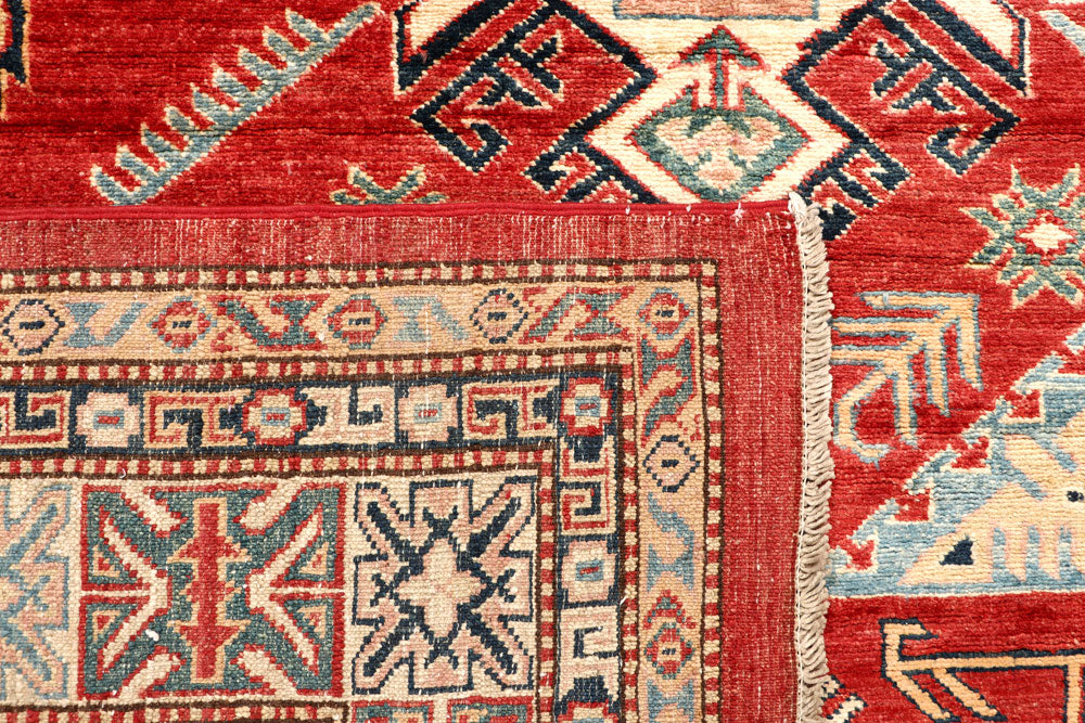 Firebrick Kazak 5' 10 x 7' 9 - No. 64989 - ALRUG Rug Store