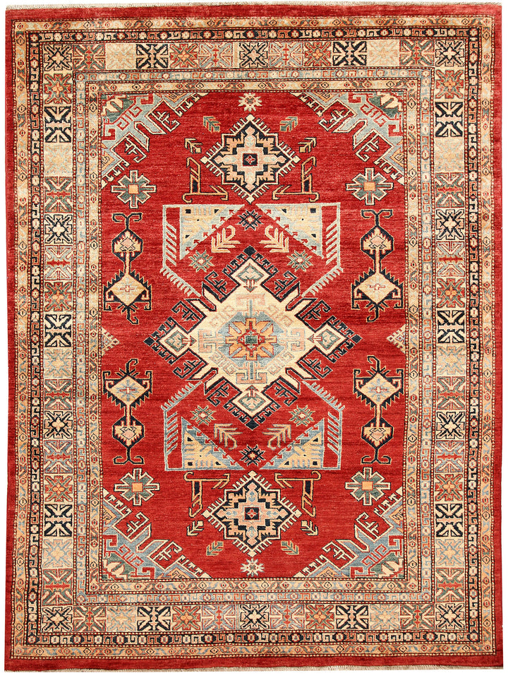 Firebrick Kazak 5' 10 x 7' 9 - No. 64989 - ALRUG Rug Store
