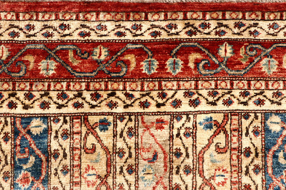Multi Colored Kazak 5' 6 x 7' 6 - No. 64991 - ALRUG Rug Store