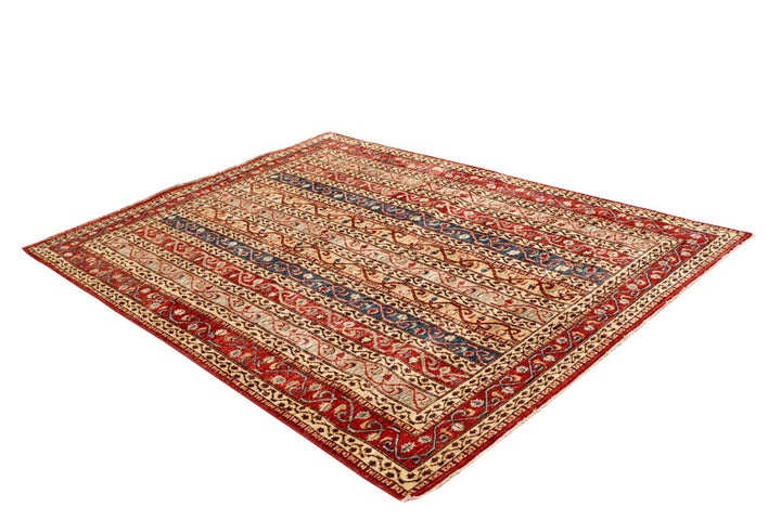 Multi Colored Kazak 5' 6 x 7' 6 - No. 64991 - ALRUG Rug Store
