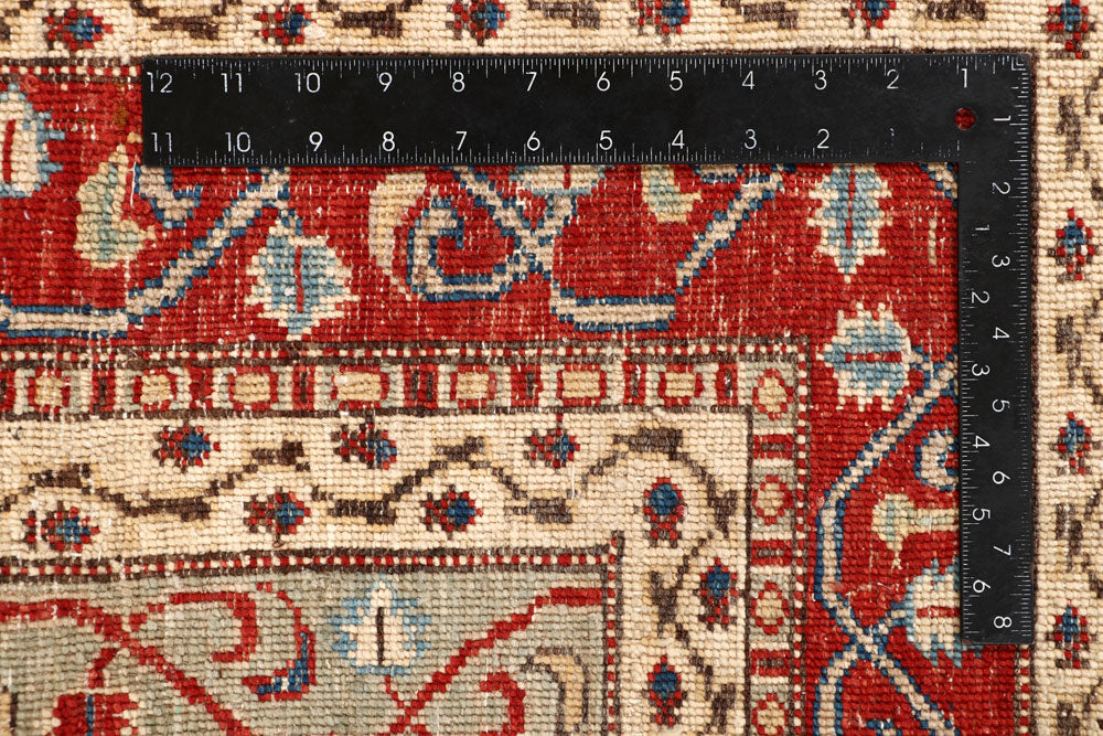 Multi Colored Kazak 5' 6 x 7' 6 - No. 64991 - ALRUG Rug Store