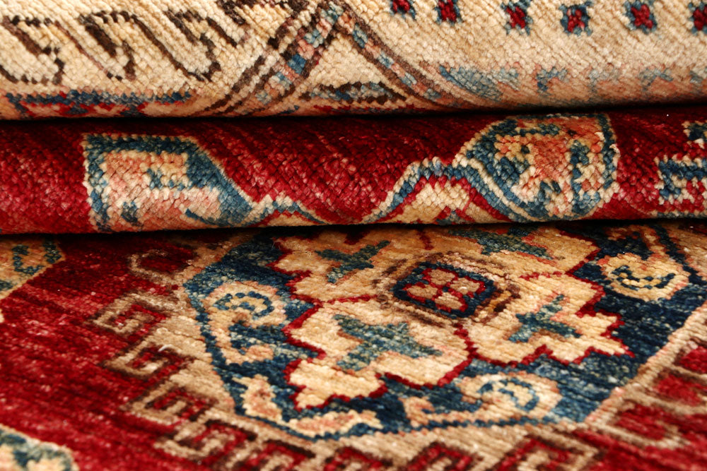 Firebrick Kazak 5' 9 x 8' 1 - No. 64992 - ALRUG Rug Store