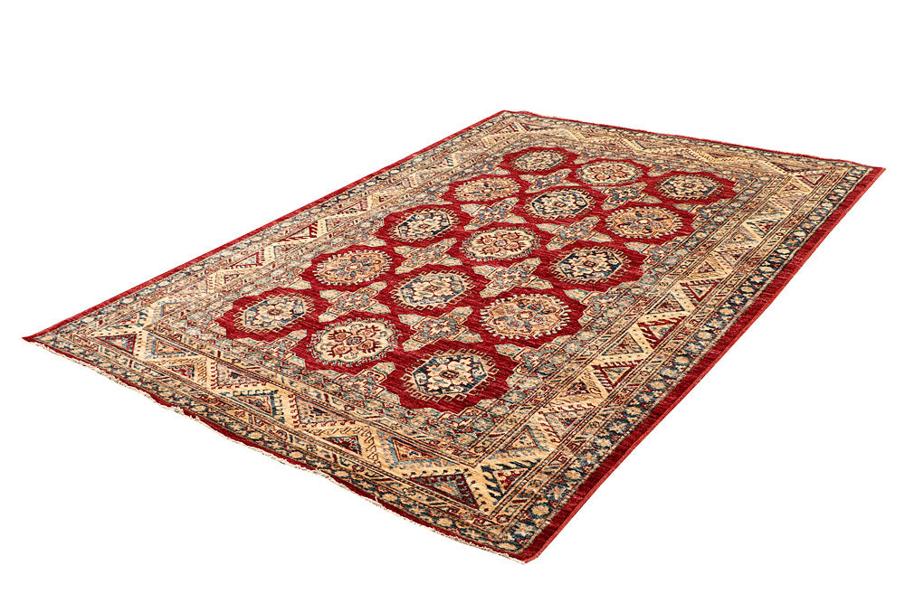 Firebrick Kazak 5' 9 x 8' 1 - No. 64992 - ALRUG Rug Store
