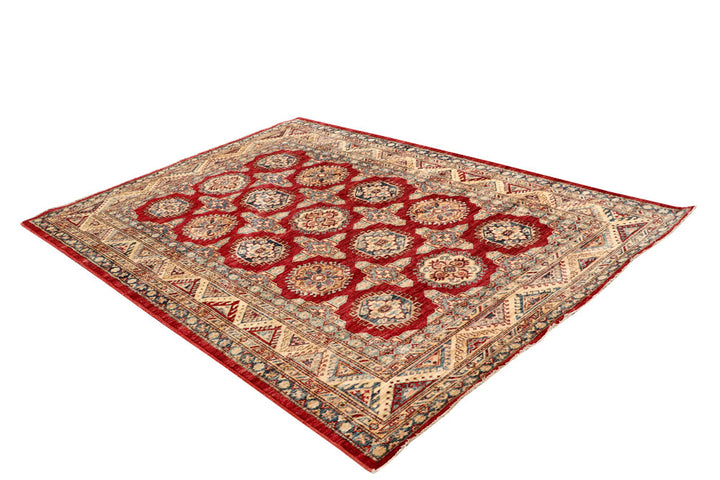 Firebrick Kazak 5' 9 x 8' 1 - No. 64992 - ALRUG Rug Store