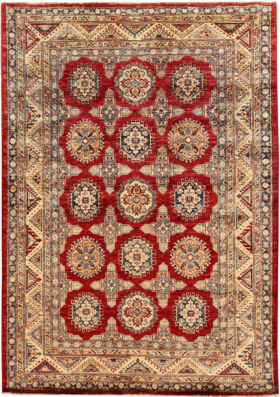Firebrick Kazak 5' 9 x 8' 1 - No. 64992 - ALRUG Rug Store