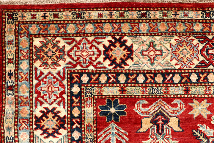 Firebrick Kazak 5'  7" x 8'  10" - No. QA50490