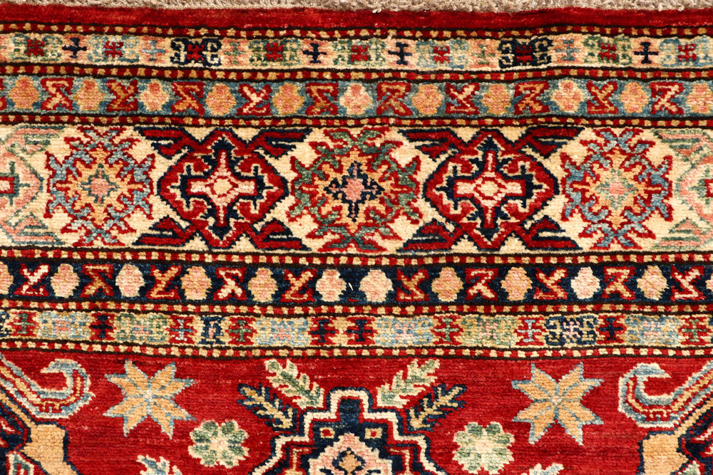 Firebrick Kazak 5' 7 x 8' 10 - No. 64994 - ALRUG Rug Store