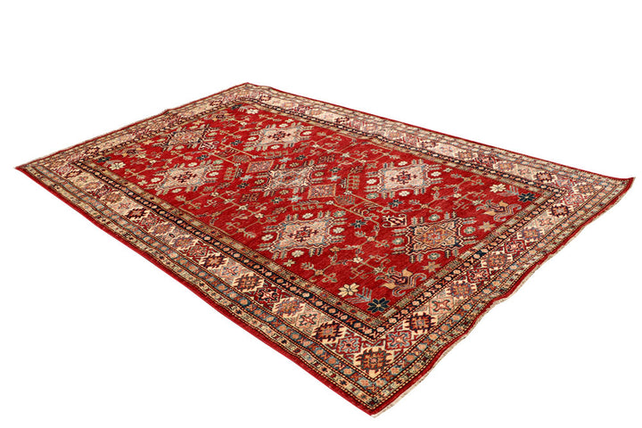 Firebrick Kazak 5' 7 x 8' 10 - No. 64994 - ALRUG Rug Store