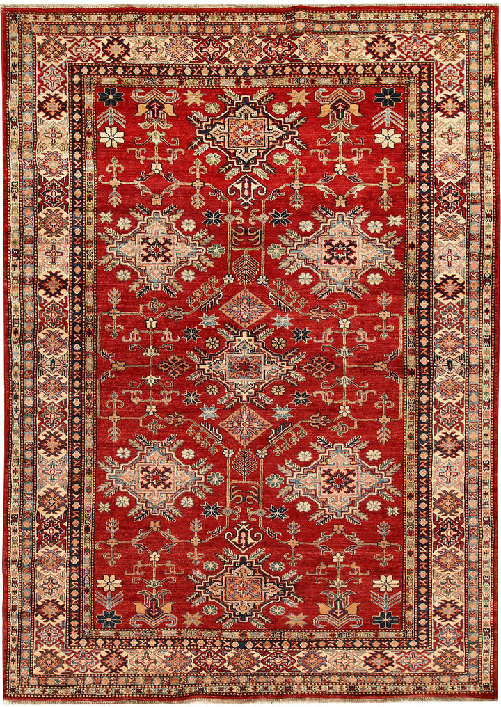 Firebrick Kazak 5' 7 x 8' 10 - No. 64994 - ALRUG Rug Store