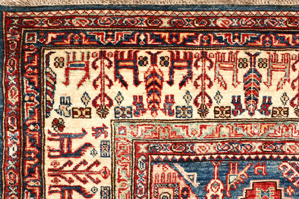 Firebrick Kazak 5' 6 x 8' - No. 64995 - ALRUG Rug Store