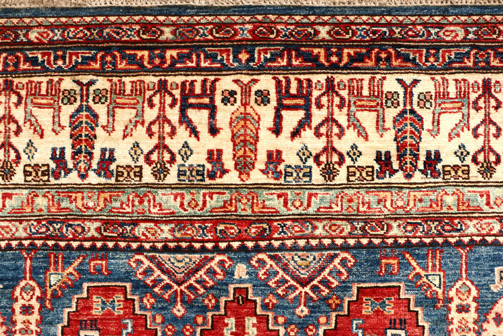 Firebrick Kazak 5' 6 x 8' - No. 64995 - ALRUG Rug Store