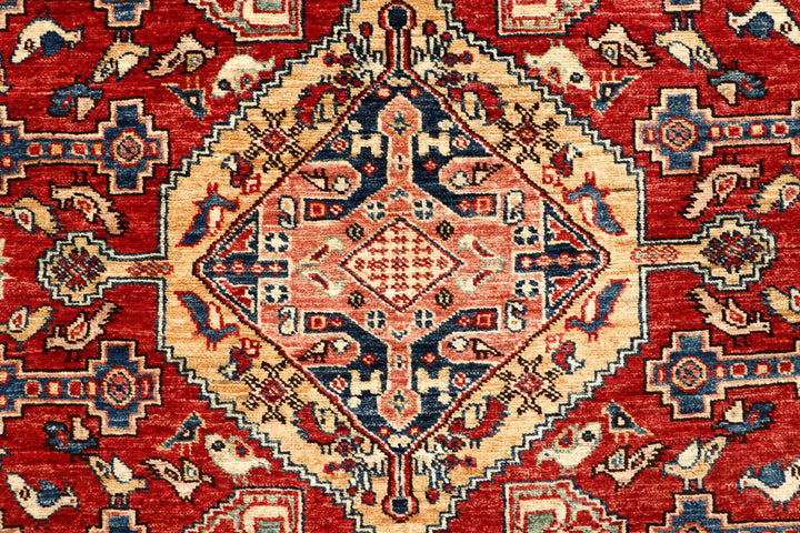 Firebrick Kazak 5' 6 x 8' - No. 64995 - ALRUG Rug Store