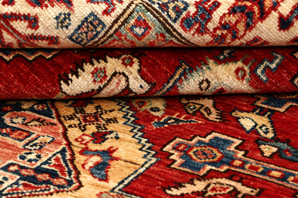 Firebrick Kazak 5' 6 x 8' - No. 64995 - ALRUG Rug Store