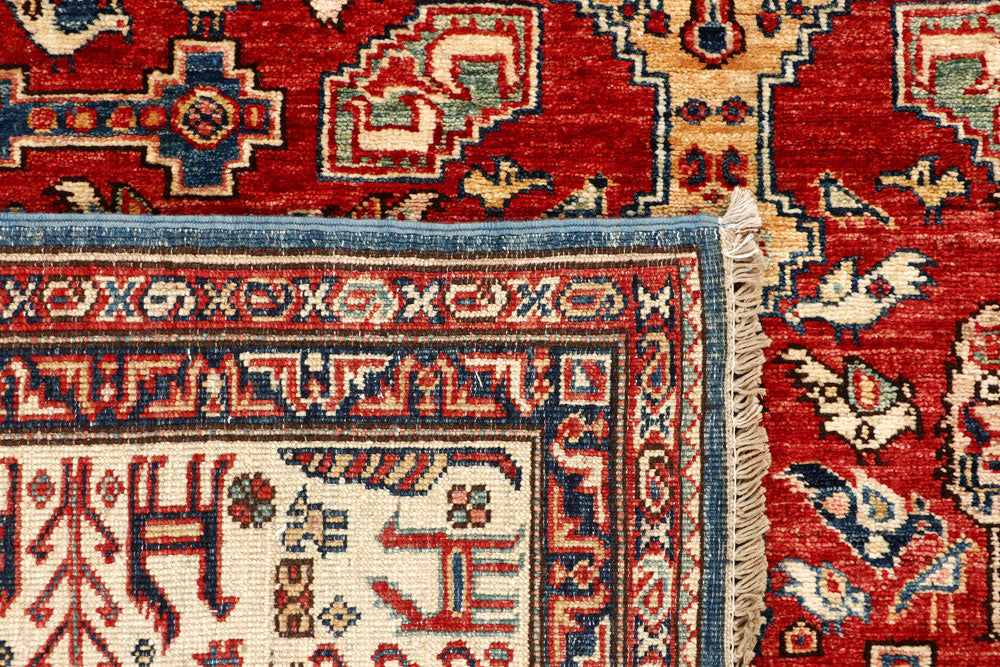 Firebrick Kazak 5' 6 x 8' - No. 64995 - ALRUG Rug Store