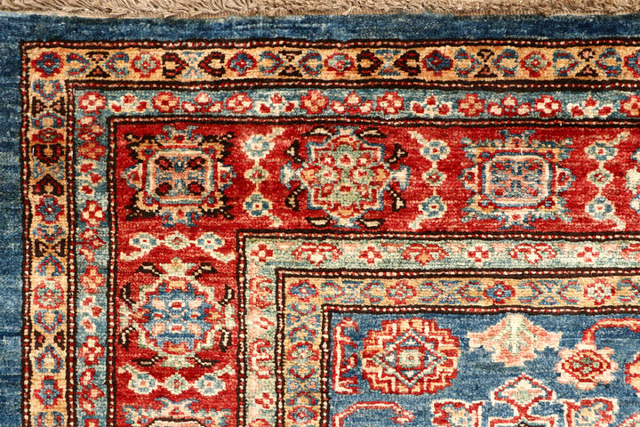 Steel Blue Kazak 5' 6 x 7' 7 - No. 64996 - ALRUG Rug Store