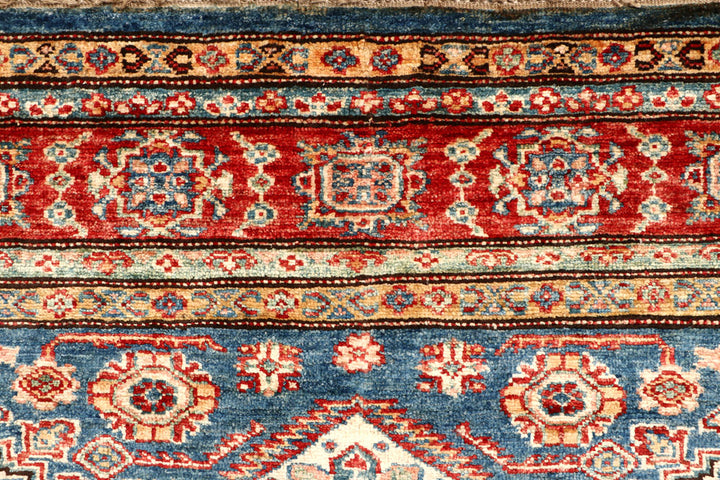 Steel Blue Kazak 5' 6 x 7' 7 - No. 64996 - ALRUG Rug Store