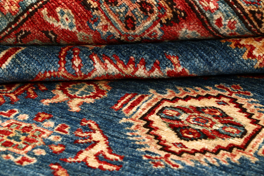 Steel Blue Kazak 5' 6 x 7' 7 - No. 64996 - ALRUG Rug Store