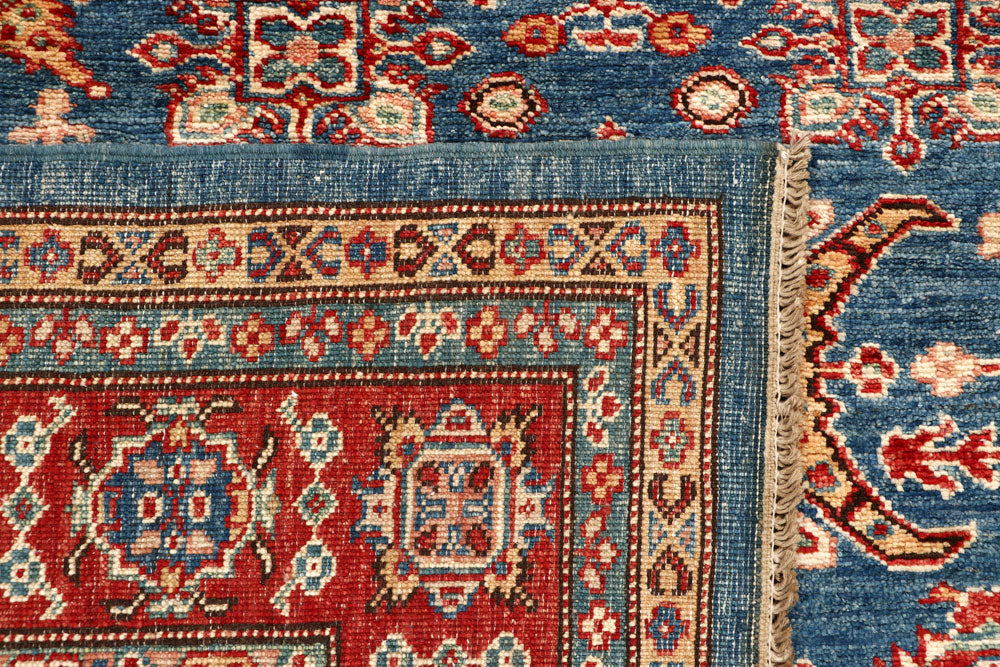Steel Blue Kazak 5' 6 x 7' 7 - No. 64996 - ALRUG Rug Store