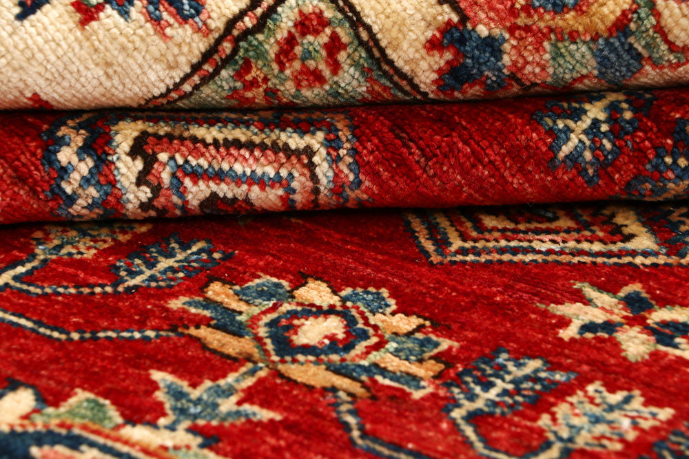 Firebrick Kazak 5' 8 x 7' 11 - No. 65001 - ALRUG Rug Store