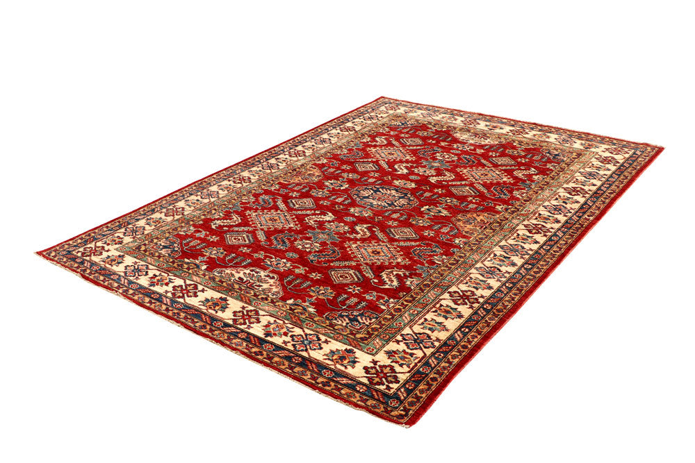 Firebrick Kazak 5' 8 x 7' 11 - No. 65001 - ALRUG Rug Store