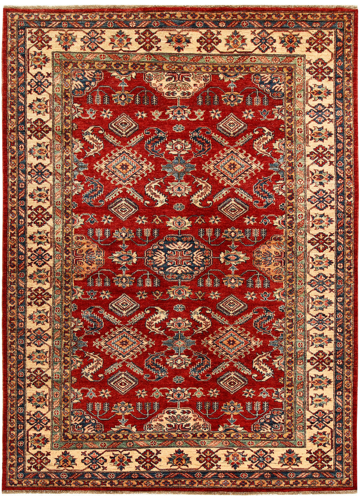 Firebrick Kazak 5' 8 x 7' 11 - No. 65001 - ALRUG Rug Store