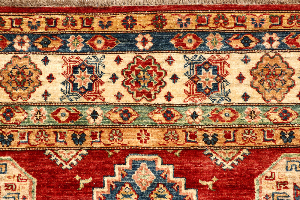 Firebrick Kazak 5' 8 x 8' 2 - No. 65002 - ALRUG Rug Store