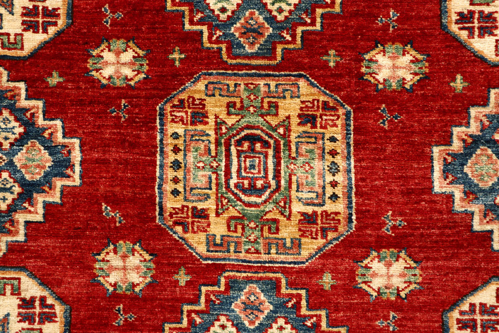 Firebrick Kazak 5' 8 x 8' 2 - No. 65002 - ALRUG Rug Store
