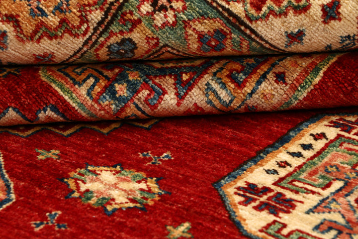 Firebrick Kazak 5' 8 x 8' 2 - No. 65002 - ALRUG Rug Store