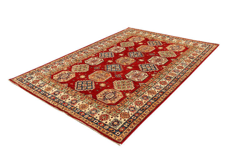 Firebrick Kazak 5' 8 x 8' 2 - No. 65002 - ALRUG Rug Store