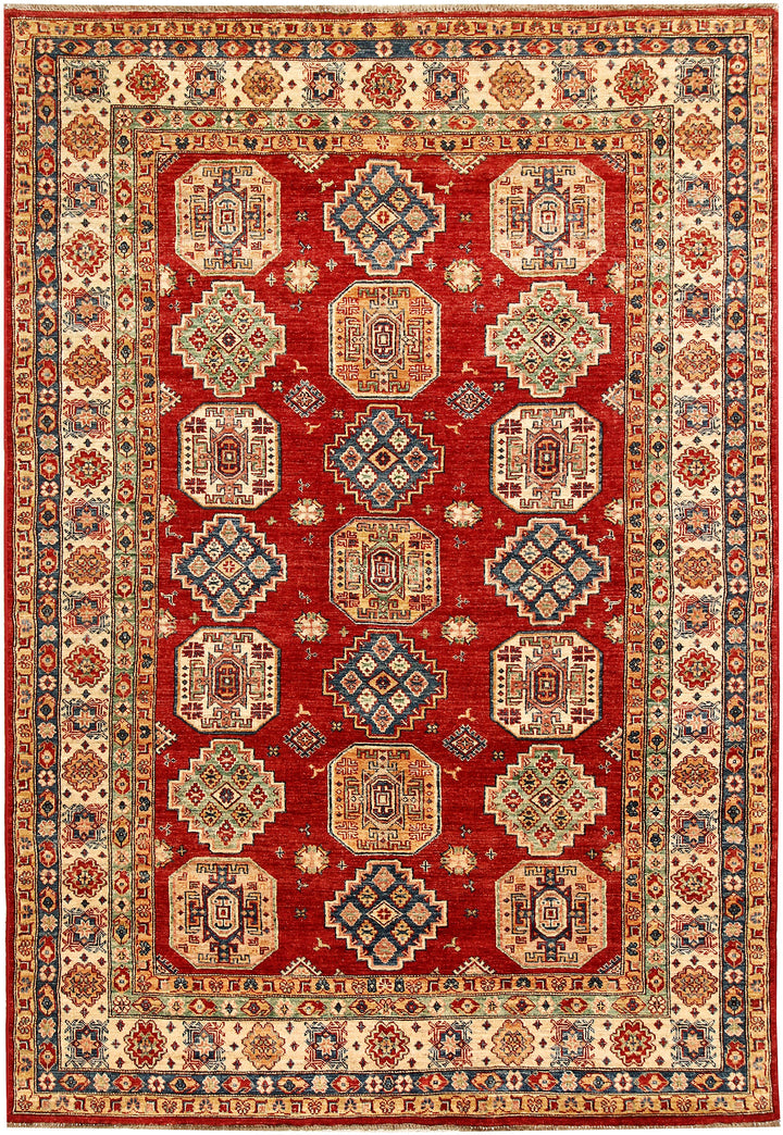 Firebrick Kazak 5' 8 x 8' 2 - No. 65002 - ALRUG Rug Store