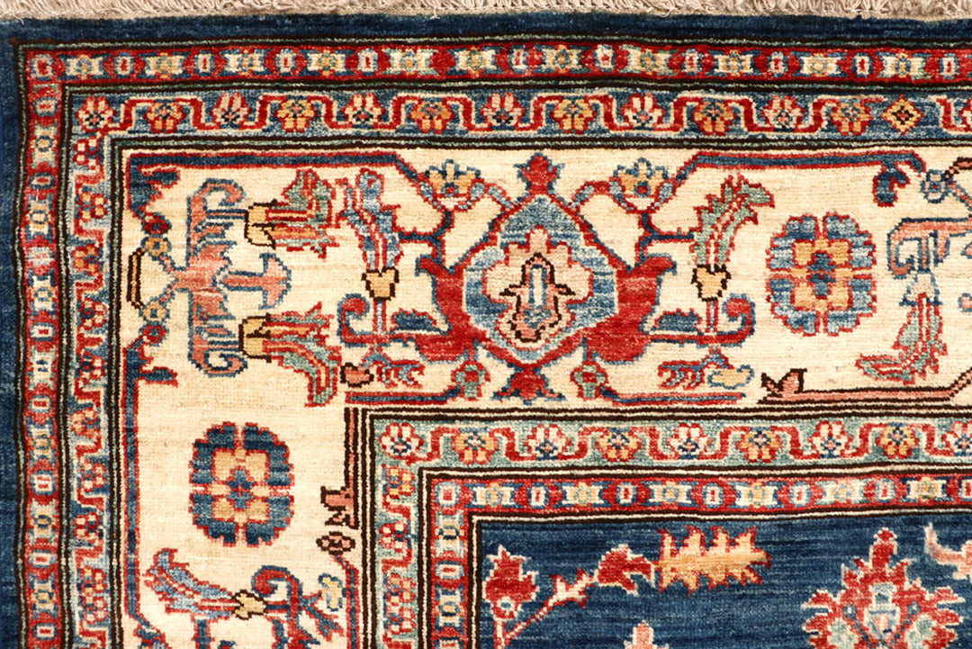 Dark Blue Kazak 5'  10" x 8'  6" - No. QA23178