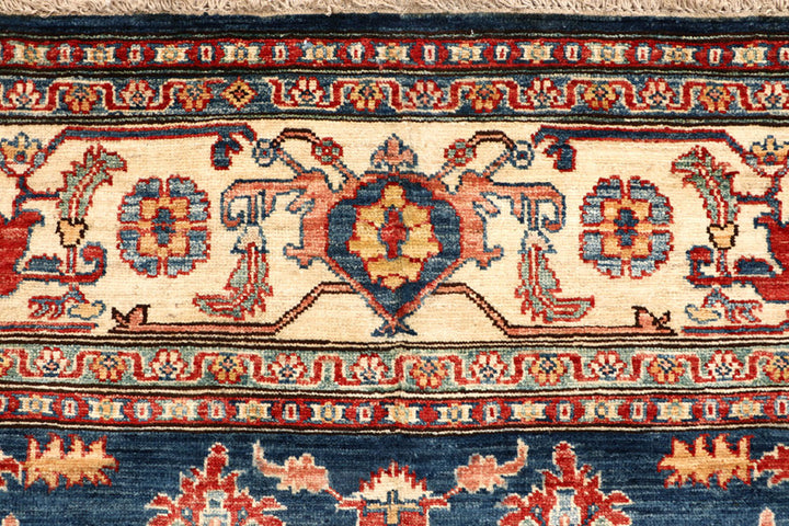 Dark Blue Kazak 5'  10" x 8'  6" - No. QA23178