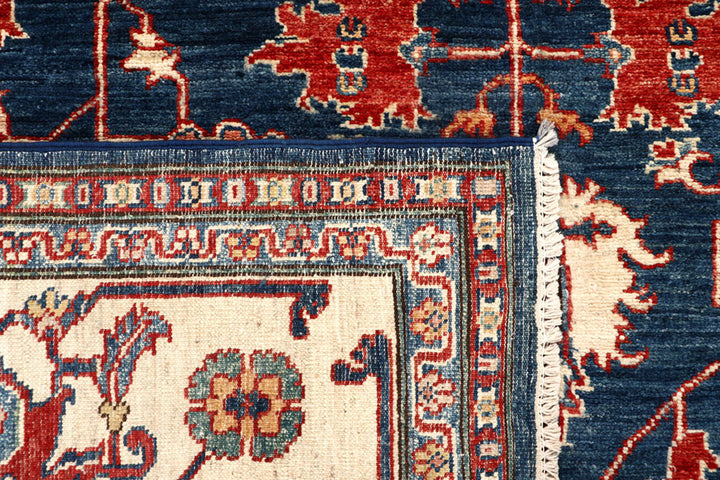 Dark Blue Kazak 5'  10" x 8'  6" - No. QA23178