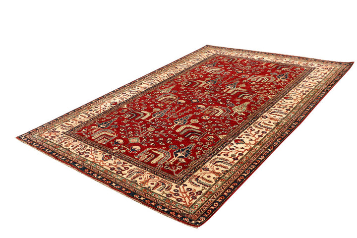 Firebrick Kazak 5' 11 x 8' 10 - No. 65004 - ALRUG Rug Store