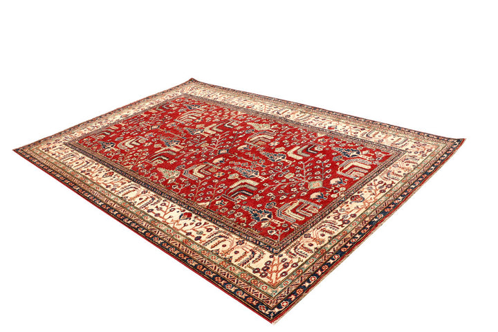 Firebrick Kazak 5' 11 x 8' 10 - No. 65004 - ALRUG Rug Store