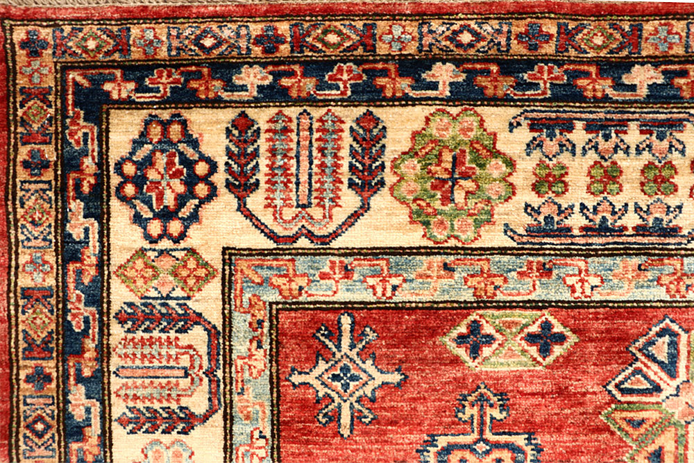 Firebrick Kazak 5' 10 x 8' 3 - No. 65005 - ALRUG Rug Store