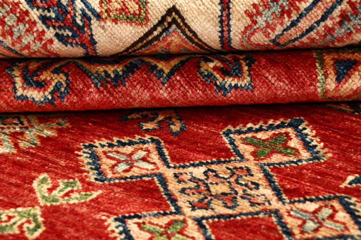 Firebrick Kazak 5' 10 x 8' 3 - No. 65005 - ALRUG Rug Store