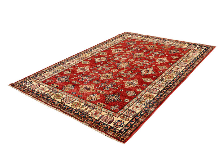 Firebrick Kazak 5' 10 x 8' 3 - No. 65005 - ALRUG Rug Store